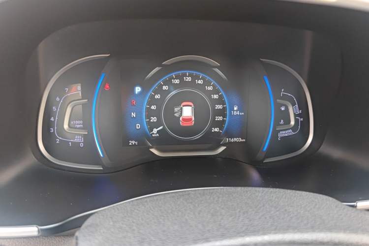 Used Hyundai Tucson 2019 280TGDi Dual-Clutch Two-Wheel Drive Fashion Edition China VI Standard Instrument Cluster