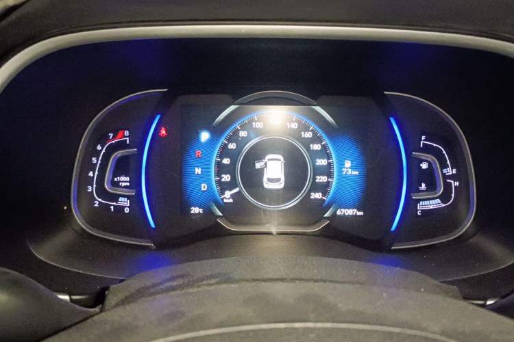 Used Hyundai Tucson 2019 280TGDi Dual-Clutch Two-Wheel Drive Smart Connect Version China VI Instrument Cluster