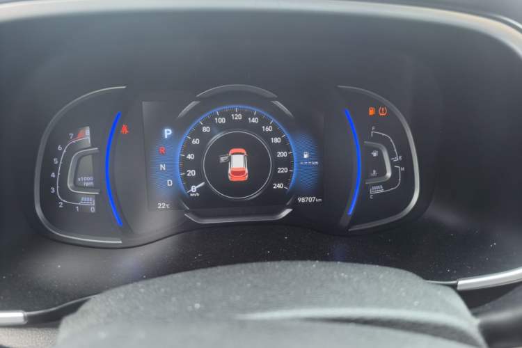 Used Hyundai Tucson 2019 280TGDi Dual-Clutch Two-Wheel Drive Fashion Edition China VI Standard Instrument Cluster