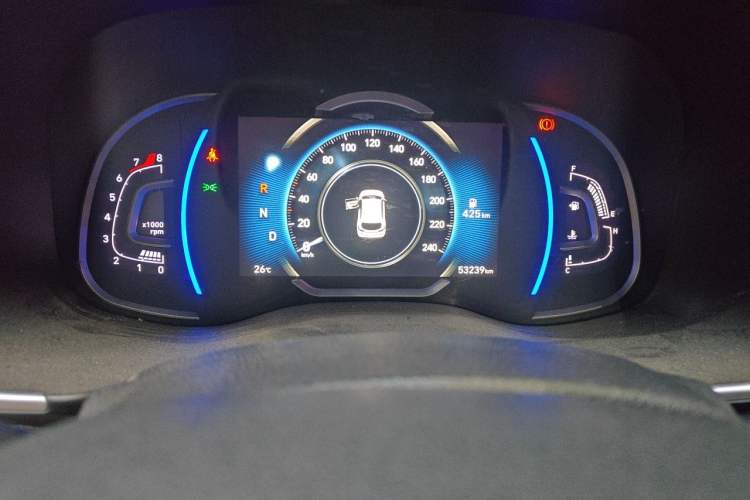 Used Hyundai Tucson 2019 280TGDi Dual-Clutch Two-Wheel Drive Fashion Edition China VI Standard Instrument Cluster