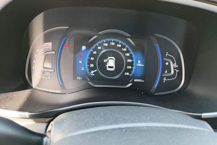 Used Hyundai Tucson 2019 280TGDi Dual-Clutch Two-Wheel Drive Smart Connect Version China V Standard Instrument Cluster
