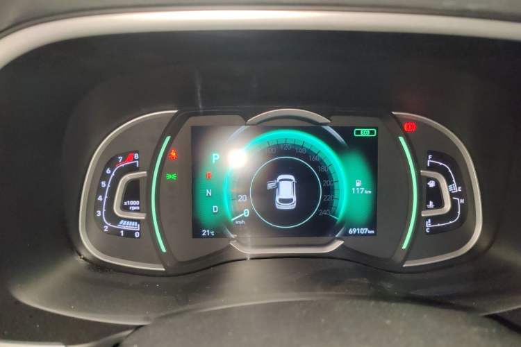Used Hyundai Tucson 2019 280TGDi Dual-Clutch Two-Wheel Drive Smart Connect Version China V Standard Instrument Cluster