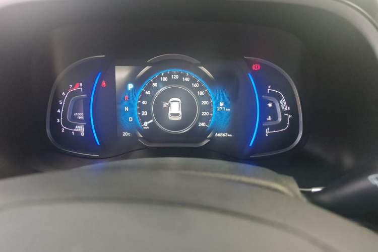 Used Hyundai Tucson 2019 280TGDi Dual-Clutch Two-Wheel Drive Fashion Edition China VI Standard Odometer Close Up