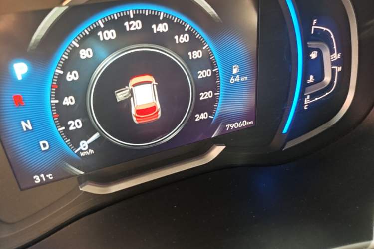 Used Hyundai Tucson 2019 280TGDi Dual-Clutch Two-Wheel Drive Fashion Edition China VI Standard Odometer Close Up