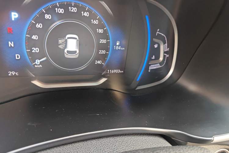 Used Hyundai Tucson 2019 280TGDi Dual-Clutch Two-Wheel Drive Fashion Edition China VI Standard Odometer Close Up