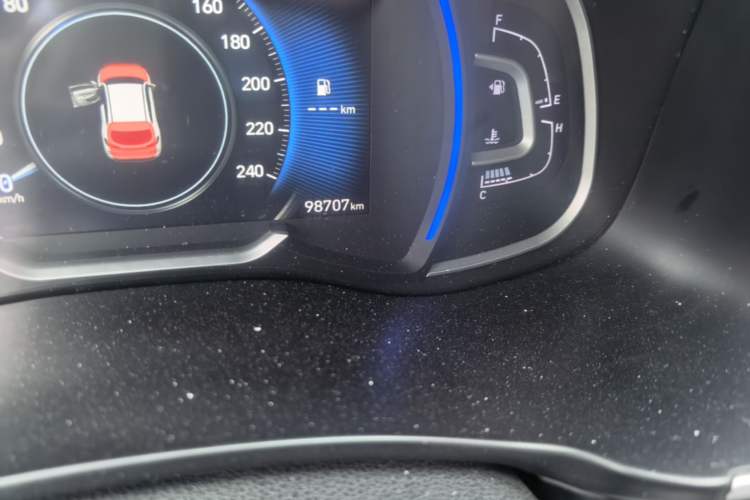 Used Hyundai Tucson 2019 280TGDi Dual-Clutch Two-Wheel Drive Fashion Edition China VI Standard Odometer Close Up