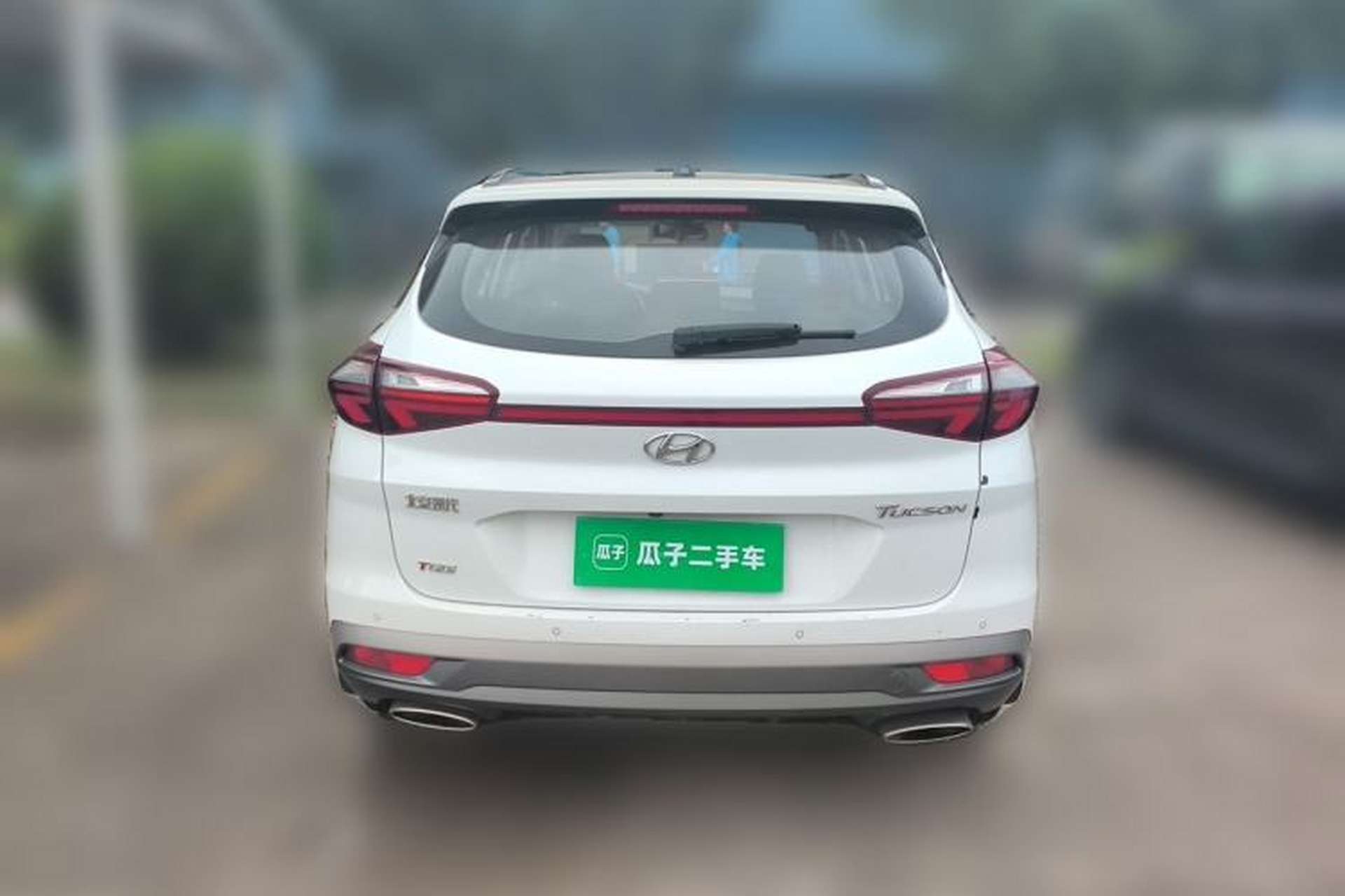 Used Hyundai Tucson 2019 280TGDi Dual-Clutch Two-Wheel Drive Fashion Edition China V Standard Rear