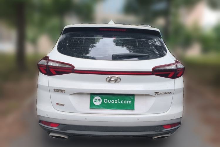 Used Hyundai Tucson 2019 280TGDi Dual-Clutch Two-Wheel Drive Smart Connect Version China V Standard Rear
