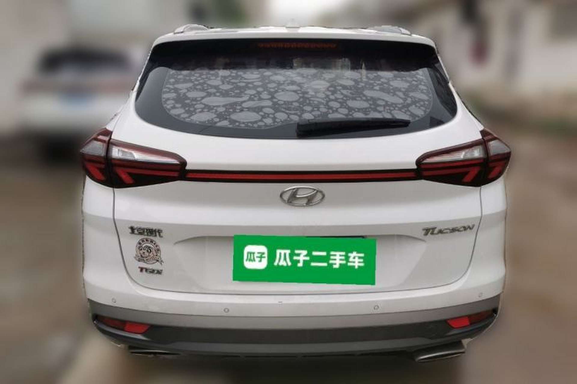 Used Hyundai Tucson 2019 280TGDi Dual-Clutch Two-Wheel Drive Luxury Edition China V Standard Rear