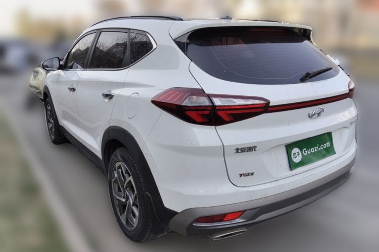 Used Hyundai Tucson 2019 280TGDi Dual-Clutch Two-Wheel Drive Fashion Edition China VI Standard Rear Left 45 Deg