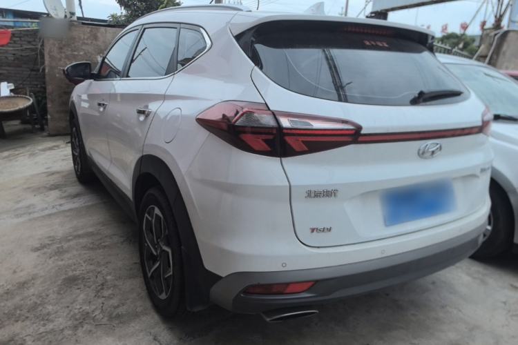 Used Hyundai Tucson 2019 280TGDi Dual-Clutch Two-Wheel Drive Smart Connect Version China VI Rear Left 45 Deg