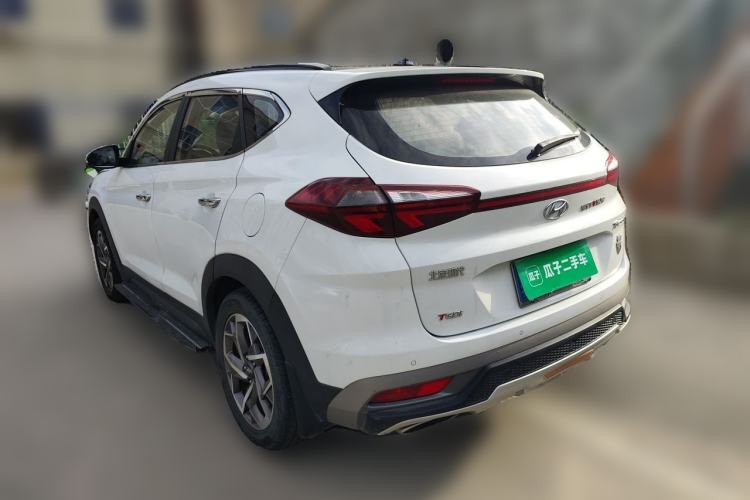 Used Hyundai Tucson 2019 280TGDi Dual-Clutch Two-Wheel Drive Fashion Edition China VI Standard Rear Left 45 Deg
