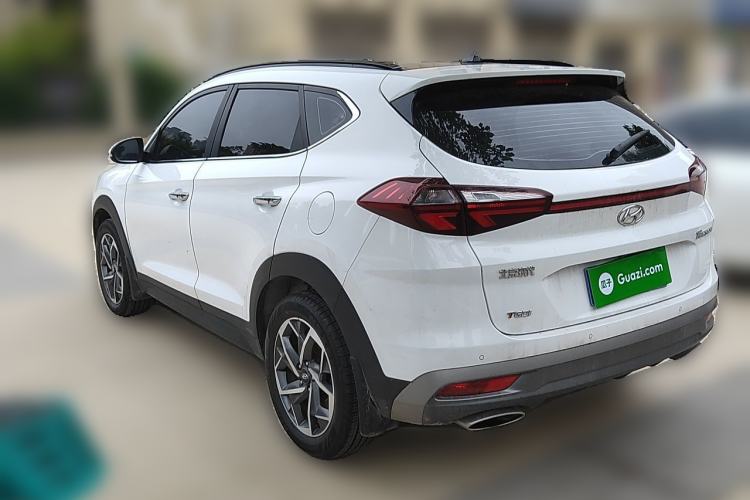 Used Hyundai Tucson 2019 280TGDi Dual-Clutch Two-Wheel Drive Fashion Edition China VI Standard Rear Left 45 Deg