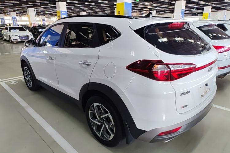 Used Hyundai Tucson 2019 280TGDi Dual-Clutch Two-Wheel Drive Fashion Edition China VI Standard Rear Left 45 Deg