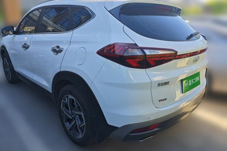 Used Hyundai Tucson 2019 280TGDi Dual-Clutch Two-Wheel Drive Luxury Edition China V Standard Rear Left 45 Deg