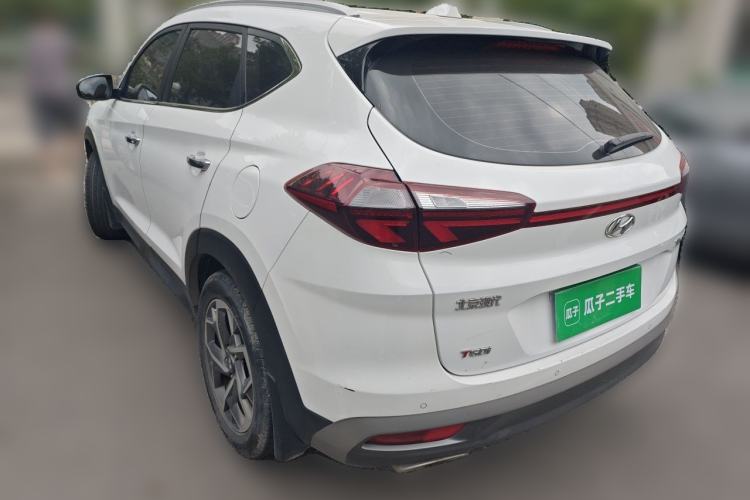Used Hyundai Tucson 2019 280TGDi Dual-Clutch Two-Wheel Drive Smart Connect Version China V Standard Rear Left 45 Deg