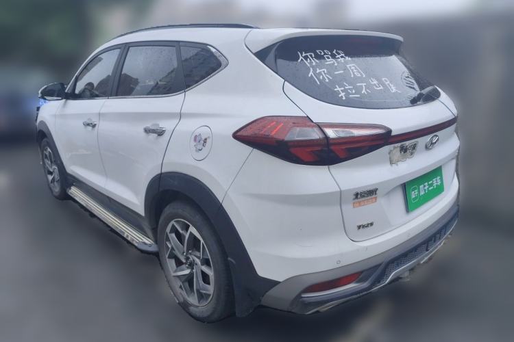 Used Hyundai Tucson 2019 280TGDi Dual-Clutch Two-Wheel Drive Fashion Edition China V Standard Rear Left 45 Deg