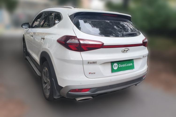 Used Hyundai Tucson 2019 280TGDi Dual-Clutch Two-Wheel Drive Smart Connect Version China V Standard Rear Left 45 Deg
