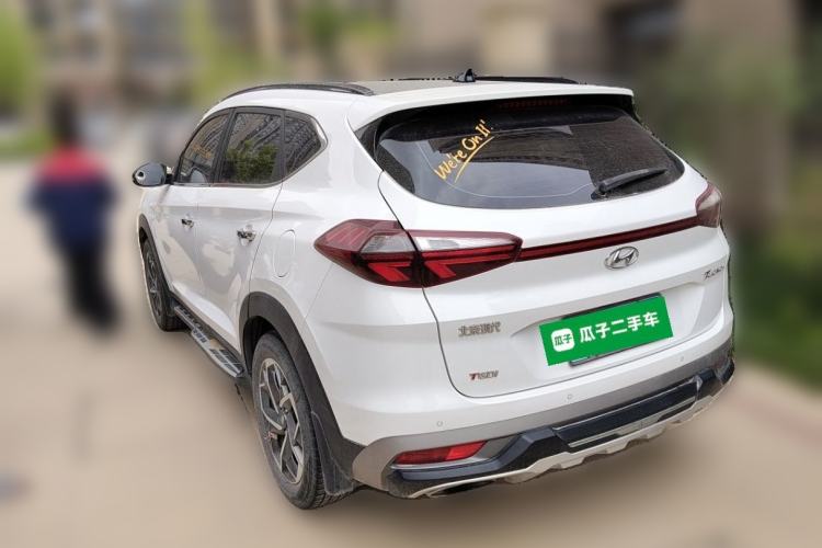 Used Hyundai Tucson 2019 280TGDi Dual-Clutch Two-Wheel Drive Fashion Edition China V Standard Rear Left 45 Deg
