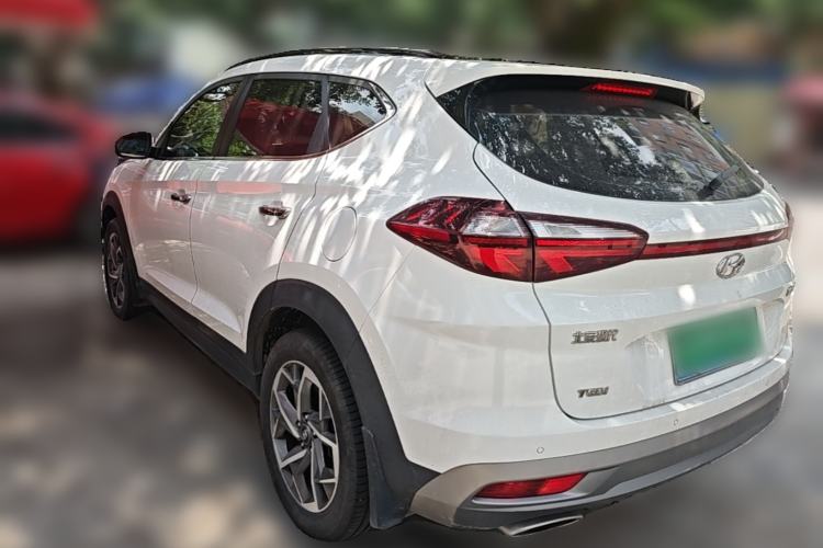Used Hyundai Tucson 2019 280TGDi Dual-Clutch Two-Wheel Drive Fashion Edition China VI Standard Rear Left 45 Deg