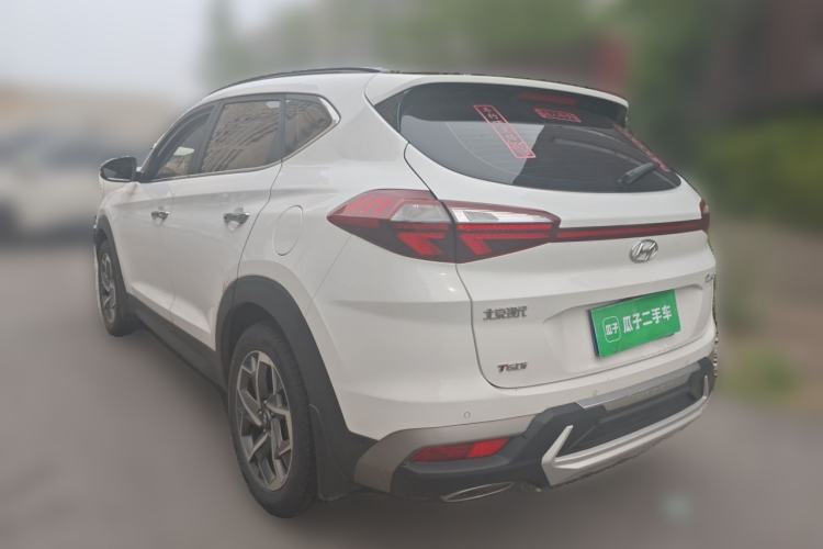 Used Hyundai Tucson 2019 280TGDi Dual-Clutch Two-Wheel Drive Fashion Edition China VI Standard Rear Left 45 Deg