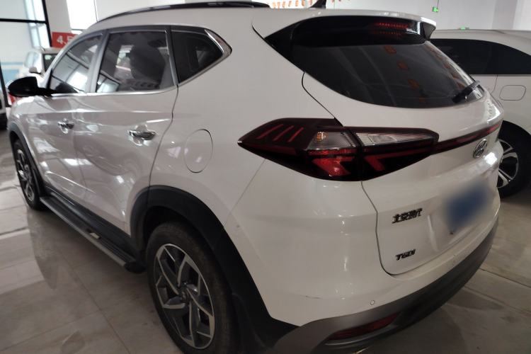 Used Hyundai Tucson 2019 280TGDi Dual-Clutch Two-Wheel Drive Fashion Edition China VI Standard Rear Left 45 Deg