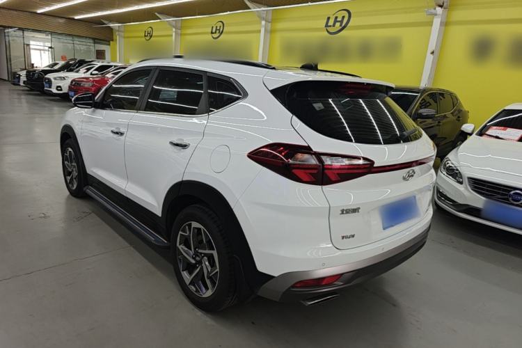 Used Hyundai Tucson 2019 280TGDi Dual-Clutch Two-Wheel Drive Fashion Edition China V Standard Rear Left 45 Deg