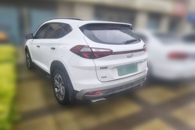 Used Hyundai Tucson 2019 280TGDi Dual-Clutch Two-Wheel Drive Fashion Edition China V Standard Rear Left 45 Deg