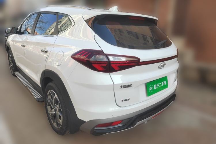 Used Hyundai Tucson 2019 280TGDi Dual-Clutch Two-Wheel Drive Smart Connect Version China VI Rear Left 45 Deg