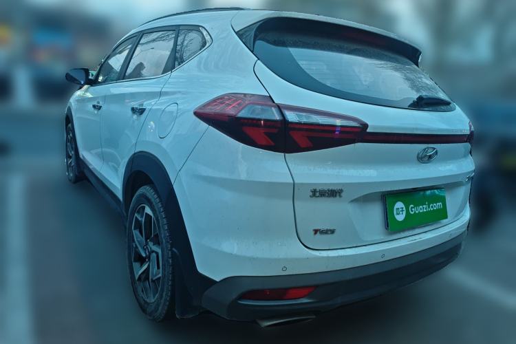 Used Hyundai Tucson 2019 280TGDi Dual-Clutch Two-Wheel Drive Fashion Edition China V Standard Rear Left 45 Deg