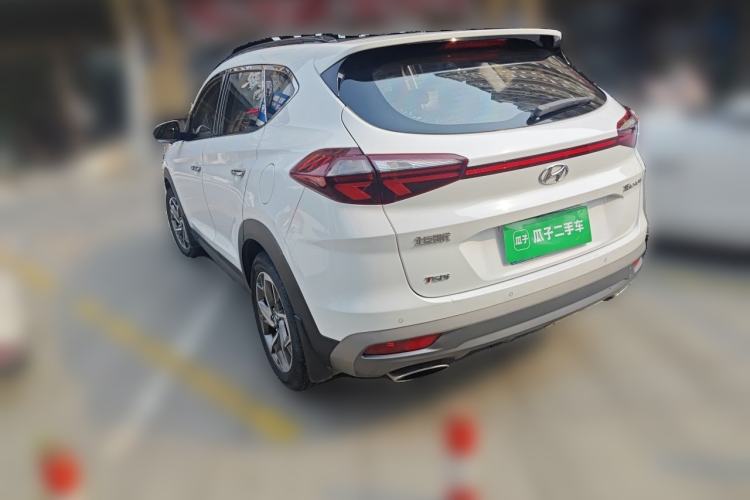 Used Hyundai Tucson 2019 280TGDi Dual-Clutch Two-Wheel Drive Fashion Edition China VI Standard Rear Left 45 Deg