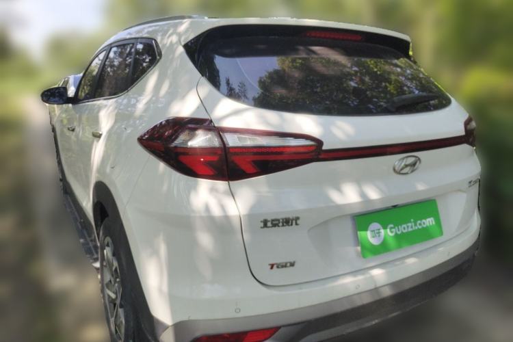 Used Hyundai Tucson 2019 280TGDi Dual-Clutch Two-Wheel Drive Smart Connect Version China VI Rear Left 45 Deg