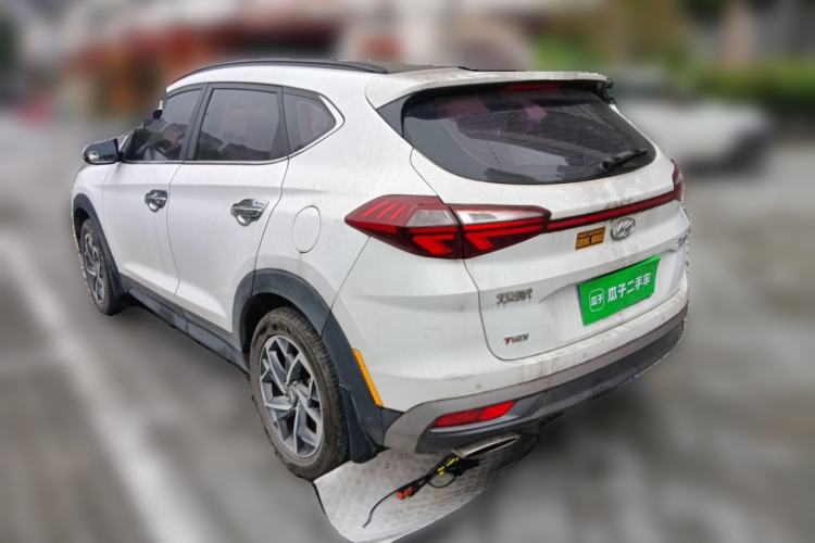 Used Hyundai Tucson 2019 280TGDi Dual-Clutch Two-Wheel Drive Fashion Edition China VI Standard Rear Left 45 Deg
