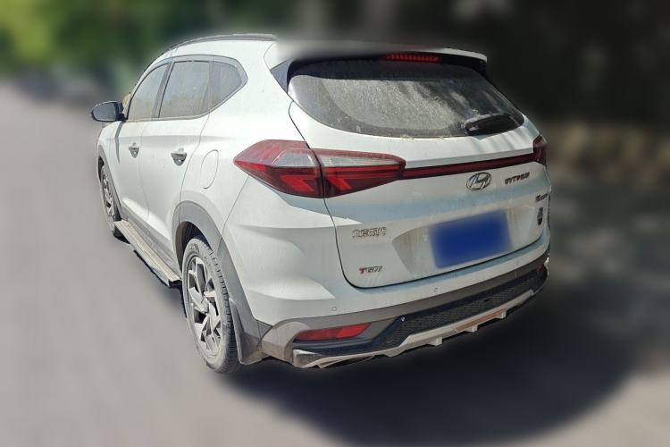 Used Hyundai Tucson 2019 280TGDi Dual-Clutch Two-Wheel Drive Fashion Edition China VI Standard Rear Left 45 Deg