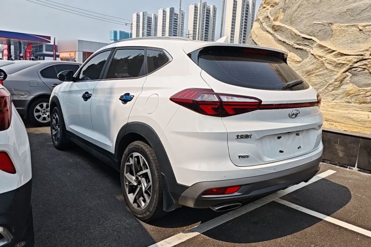 Used Hyundai Tucson 2019 280TGDi Dual-Clutch Two-Wheel Drive Smart Connect Version China VI Rear Left 45 Deg