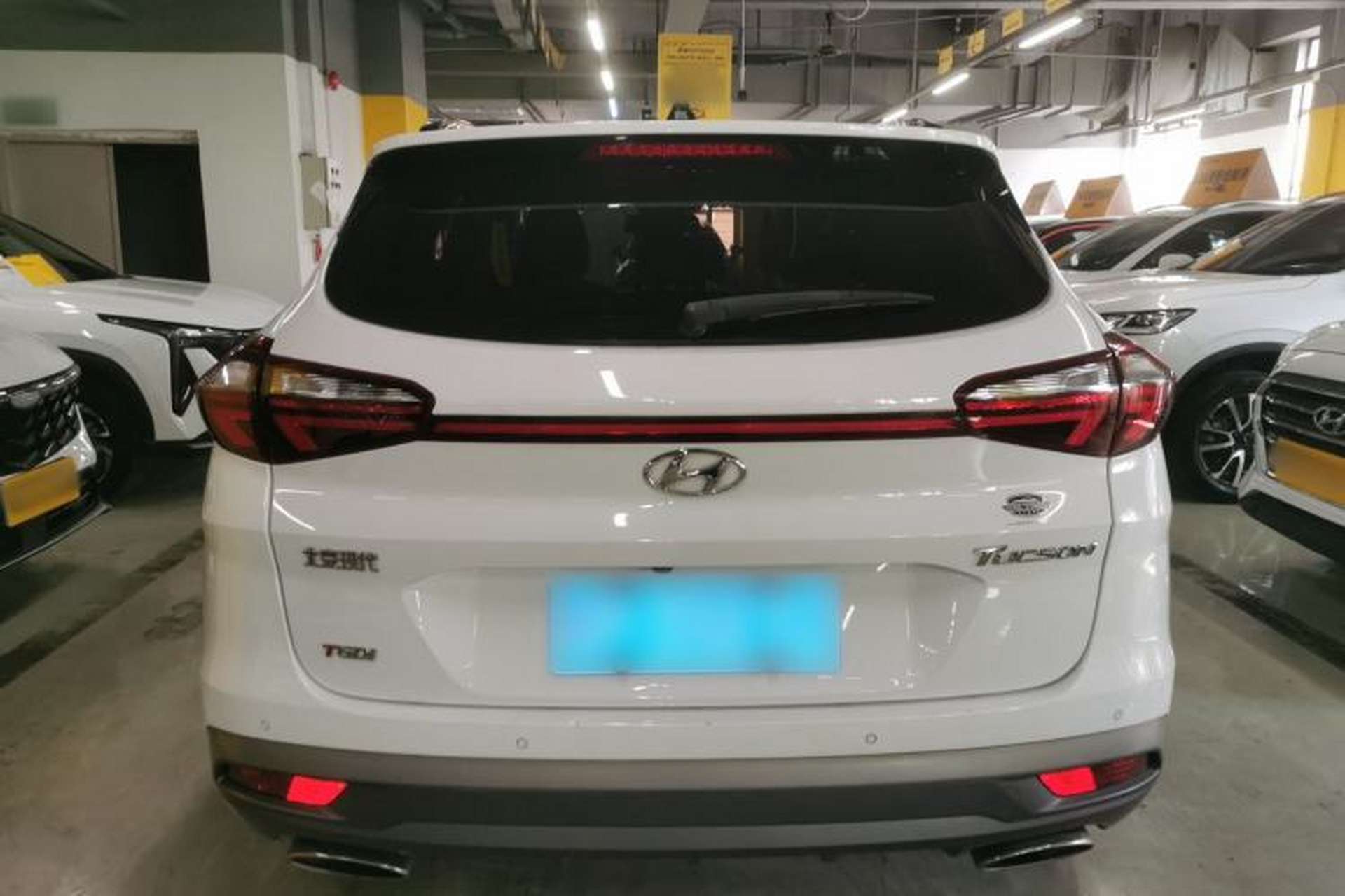 Used Hyundai Tucson 2019 280TGDi Dual-Clutch Two-Wheel Drive Fashion Edition China VI Standard Rear