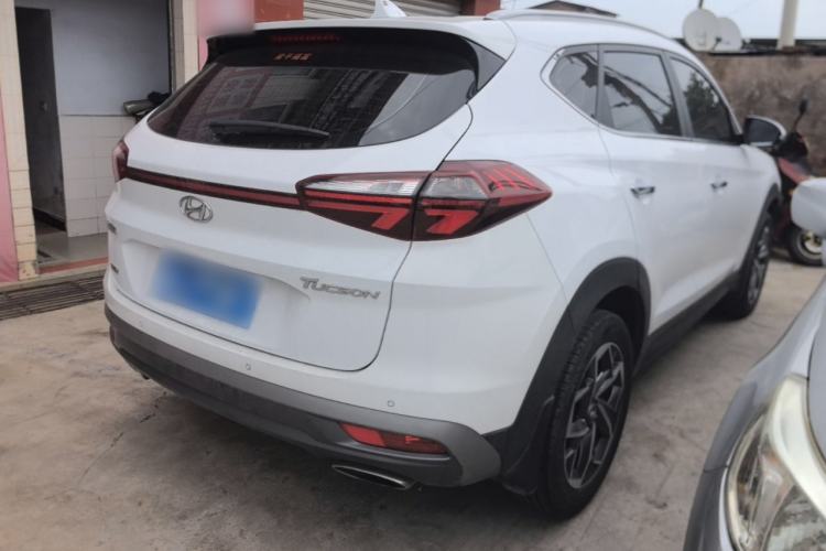 Used Hyundai Tucson 2019 280TGDi Dual-Clutch Two-Wheel Drive Smart Connect Version China VI Rear Right 45 Deg