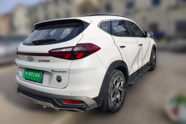 Used Hyundai Tucson 2019 280TGDi Dual-Clutch Two-Wheel Drive Fashion Edition China VI Standard Rear Right 45 Deg