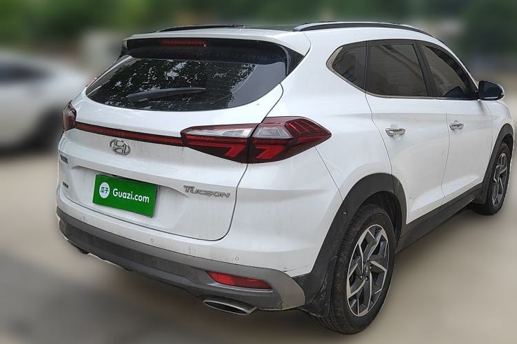 Used Hyundai Tucson 2019 280TGDi Dual-Clutch Two-Wheel Drive Fashion Edition China VI Standard Rear Right 45 Deg