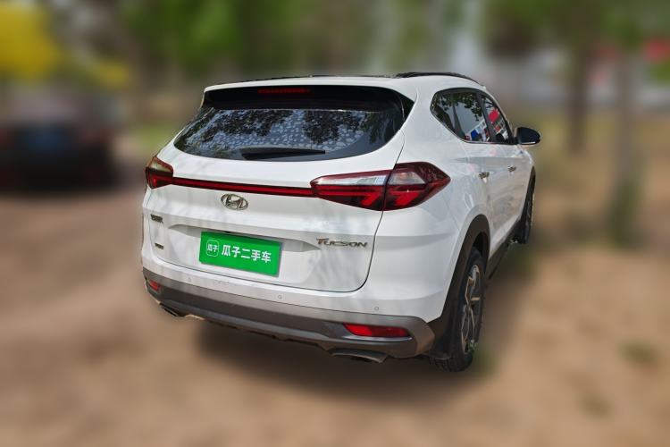 Used Hyundai Tucson 2019 280TGDi Dual-Clutch Two-Wheel Drive Fashion Edition China VI Standard Rear Right 45 Deg