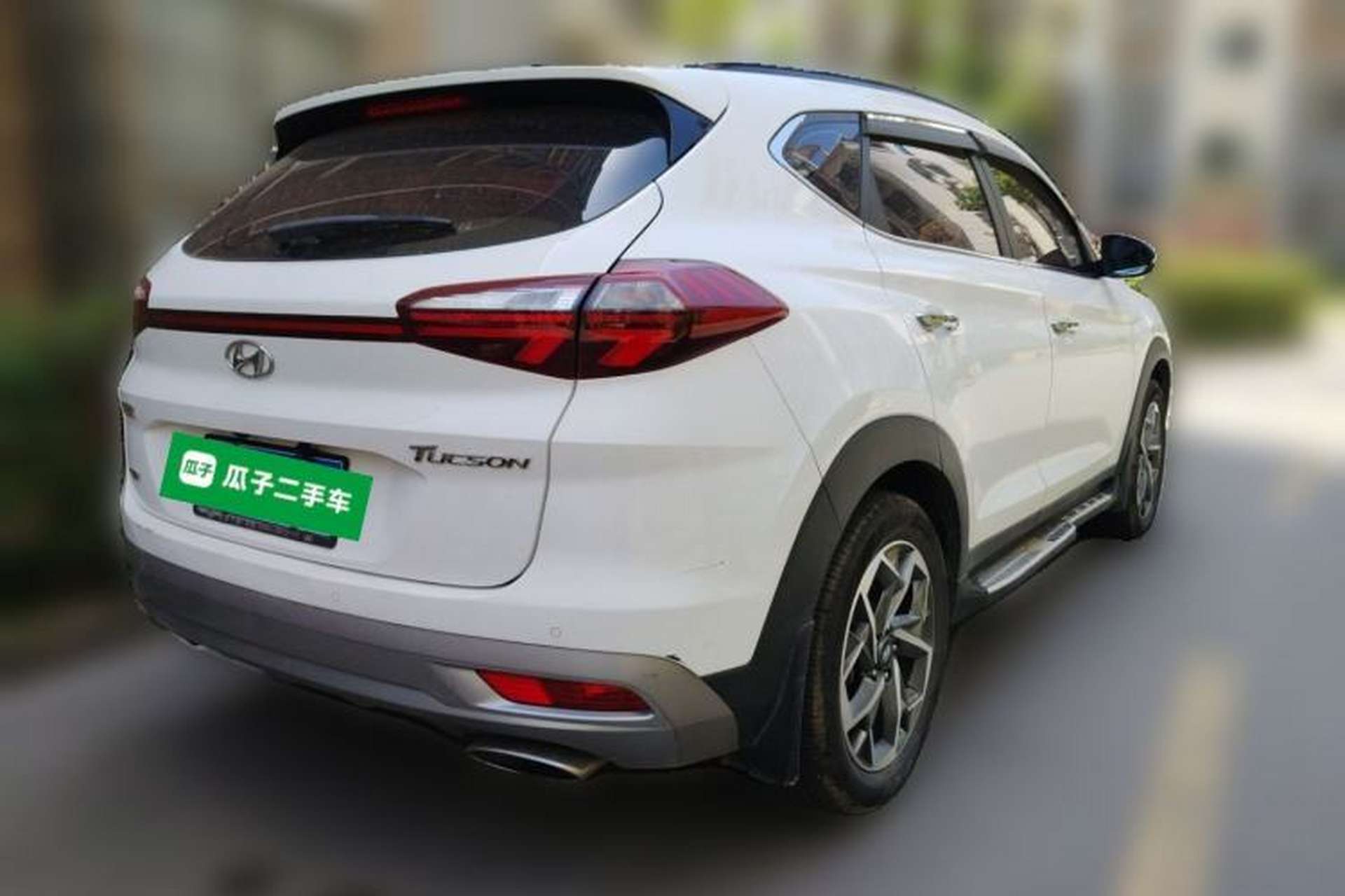 Used Hyundai Tucson 2019 280TGDi Dual-Clutch Two-Wheel Drive Fashion Edition China VI Standard Rear Right 45 Deg