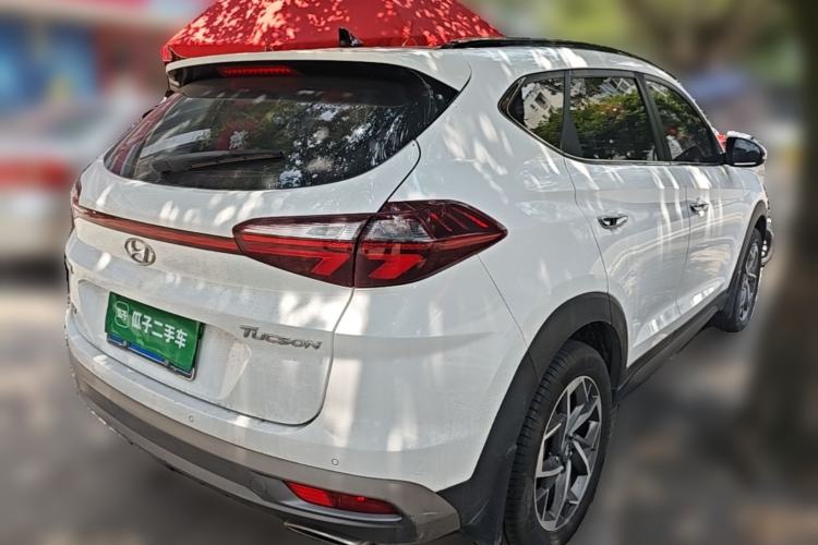 Used Hyundai Tucson 2019 280TGDi Dual-Clutch Two-Wheel Drive Fashion Edition China VI Standard Rear Right 45 Deg