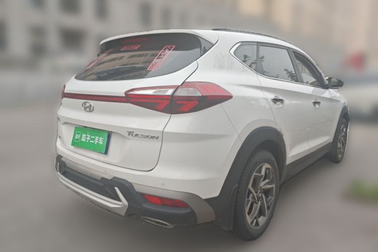 Used Hyundai Tucson 2019 280TGDi Dual-Clutch Two-Wheel Drive Fashion Edition China VI Standard Rear Right 45 Deg