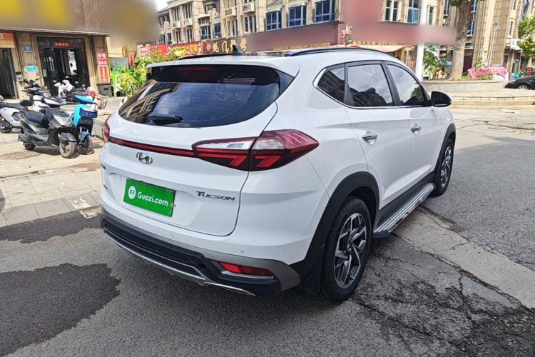 Used Hyundai Tucson 2019 280TGDi Dual-Clutch Two-Wheel Drive Fashion Edition China VI Standard Rear Right 45 Deg