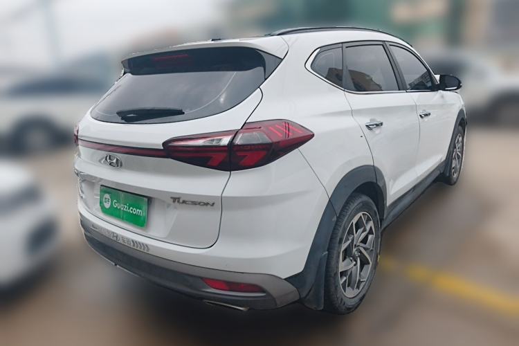Used Hyundai Tucson 2019 280TGDi Dual-Clutch Two-Wheel Drive Fashion Edition China VI Standard Rear Right 45 Deg