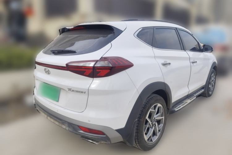 Used Hyundai Tucson 2019 280TGDi Dual-Clutch Two-Wheel Drive Fashion Edition China VI Standard Rear Right 45 Deg