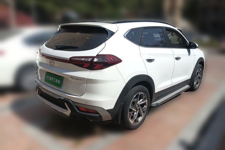 Used Hyundai Tucson 2019 280TGDi Dual-Clutch Two-Wheel Drive Fashion Edition China V Standard Rear Right 45 Deg