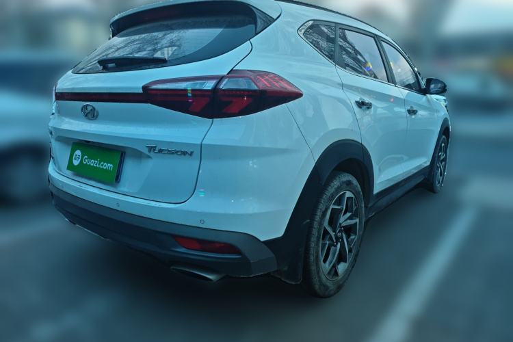 Used Hyundai Tucson 2019 280TGDi Dual-Clutch Two-Wheel Drive Fashion Edition China V Standard Rear Right 45 Deg