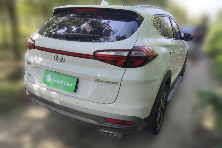 Used Hyundai Tucson 2019 280TGDi Dual-Clutch Two-Wheel Drive Smart Connect Version China VI Rear Right 45 Deg