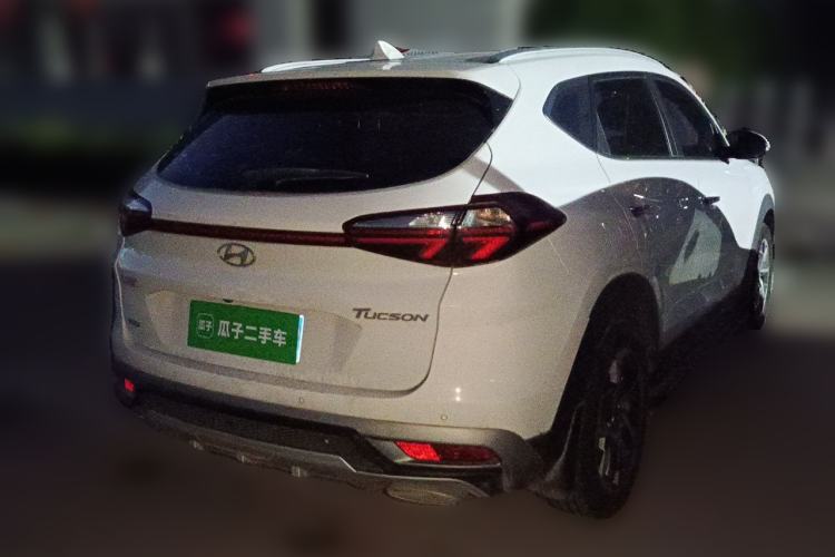 Used Hyundai Tucson 2019 280TGDi Dual-Clutch Two-Wheel Drive Smart Connect Version China VI Rear Right 45 Deg